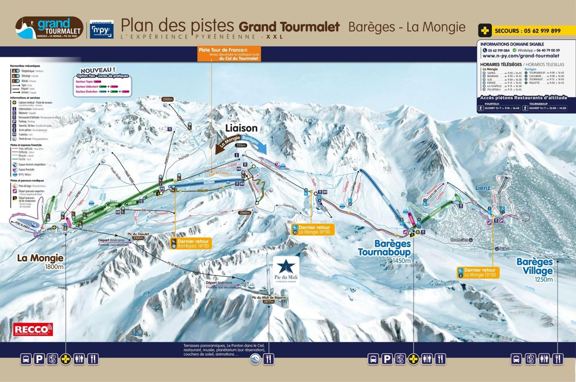 Apartamento Studio au pied des pistes de La Mongie Bagnères-de-Bigorre Exterior foto